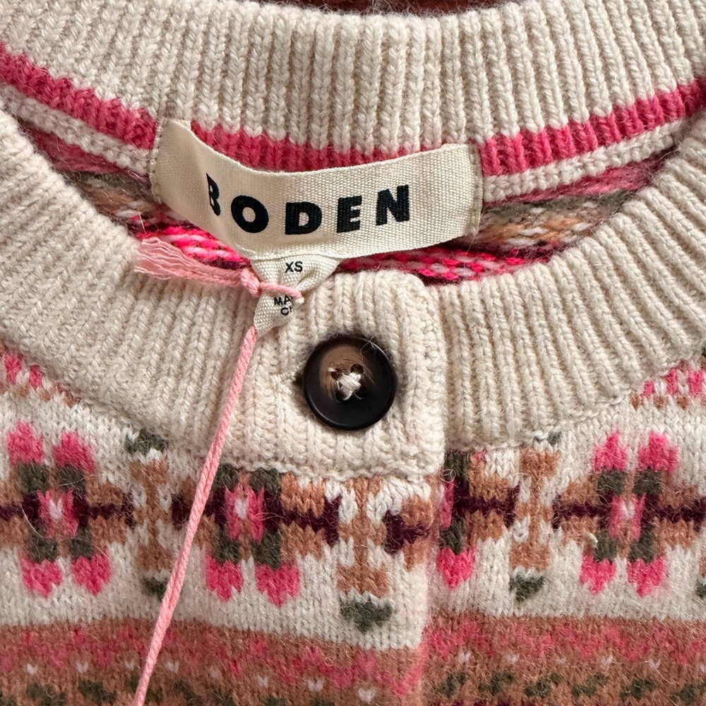 Boden Edie Fair Isle Sweater - Picture 2 of 3